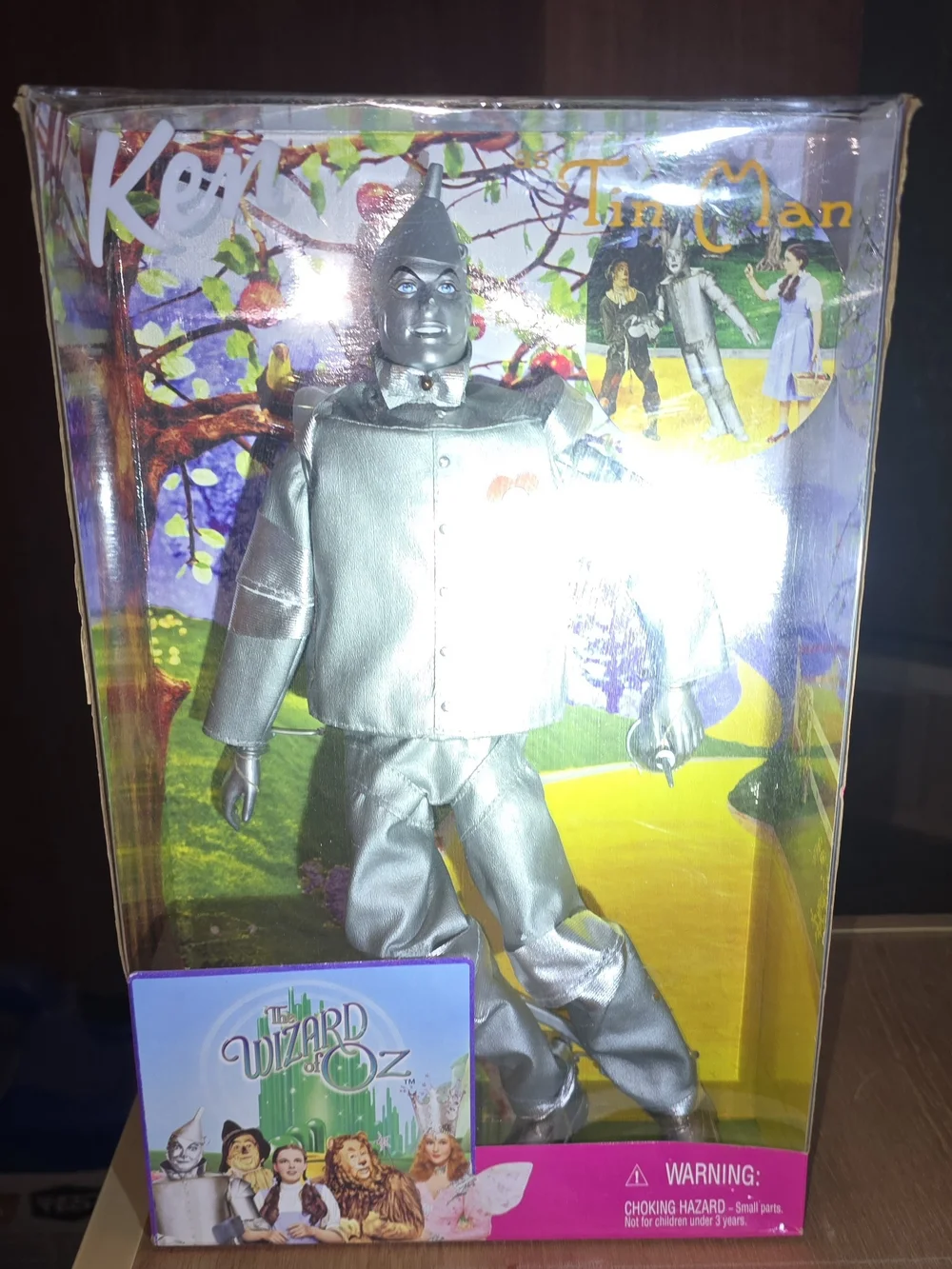 Barbie Mattels M Tin Man Silver Wizard of Oz Collectible Action Figure